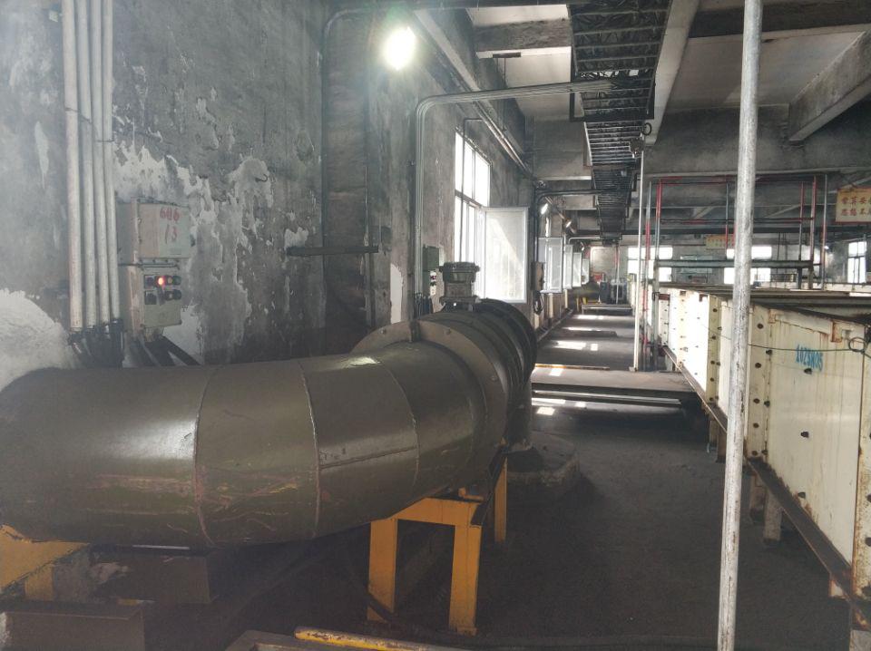 陕煤建设机电安装公司顺利完成黄陵选煤厂产品仓上轴流风机改造工程