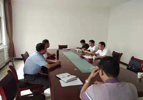 宝鸡分公司与陕西新泰能源有限公司黄陵分公司洽谈黄陵二号风井瓦斯发电项目