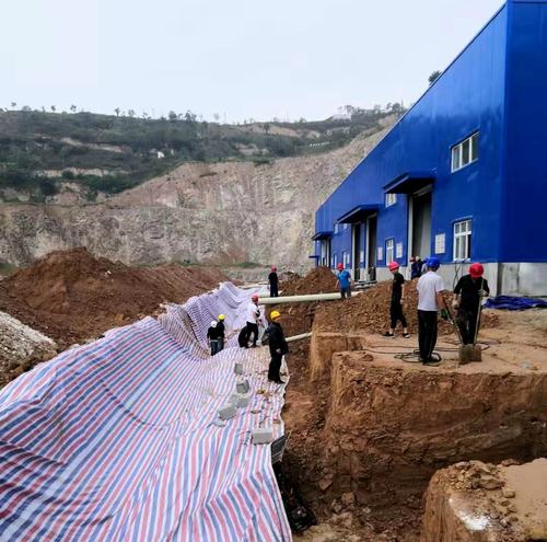 陕煤建设铜煤公司第三项目部多举措做好雨季施工准备工作