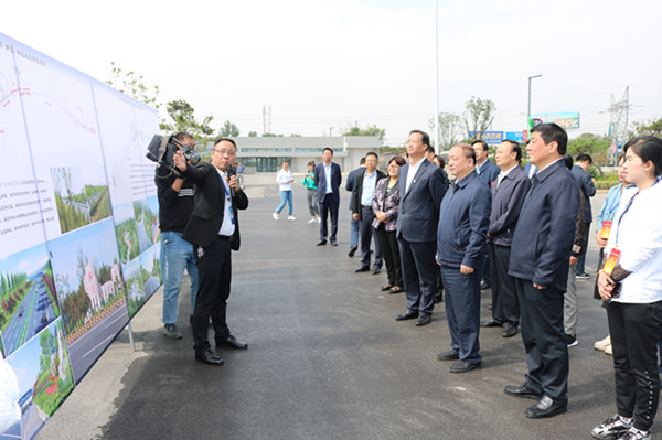 陕西省委常委、组织部部长张广智莅临川耀PPP项目调研指导工作