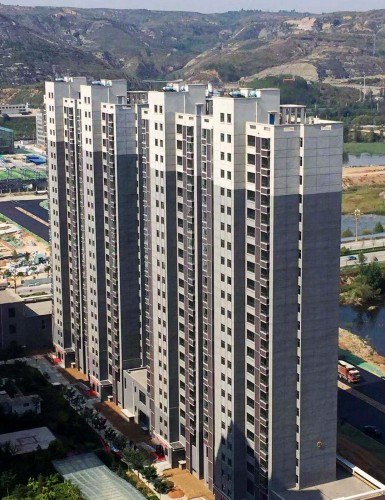 陕煤建设澄合分公司承建的神南华府19#、20#、21#、22#楼顺利通过竣工移交验收
