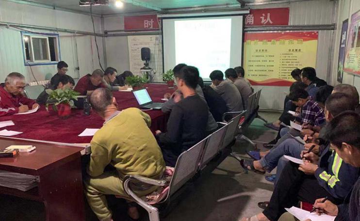 陕煤建设机电安装公司曹家滩项目部以学助技能提升