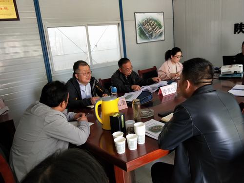 陕煤建设铜煤公司特邀陕西省建筑业协会专家莅临检查指导工作