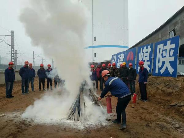 陕煤建设韩城分公司土建五项目部全力打响年终冬期施工攻坚战