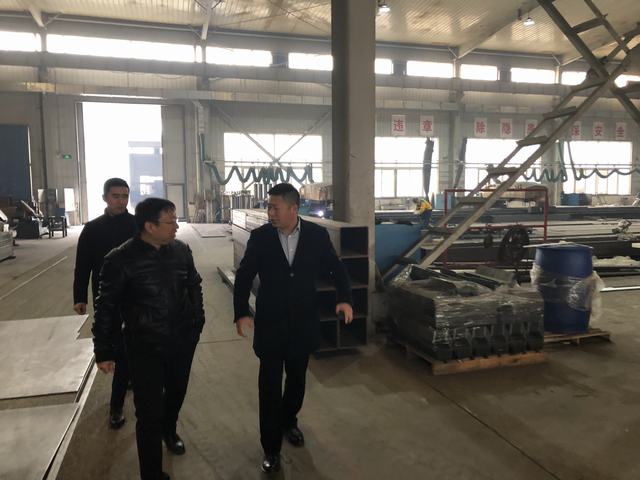 陕煤建设洗选煤运营公司赴申威德机械设备有限公司进行实地考察