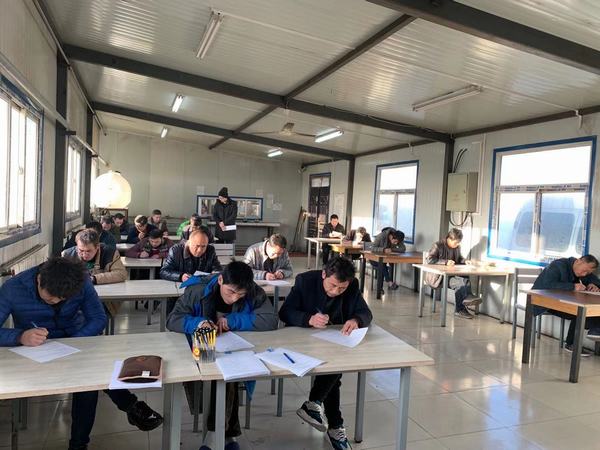 陕煤建设矿建二公司小保当三项目部营造安全稳定新环境