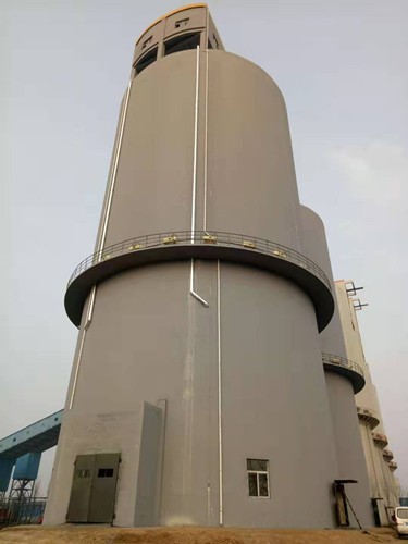 陕煤建设天工公司土建九部承建文家坡矿井及选煤厂新增产品仓顺利通过竣工初验收