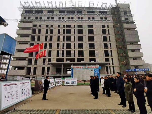 渭南市临渭区区委书记刘宝琳一行到渭南检法两院项目观摩指导工作