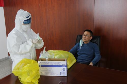 咸阳分公司疫情期间复产复工“正在进行时”