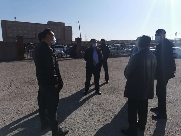 陕煤建设掘进公司：深入一线了解防疫复工情况