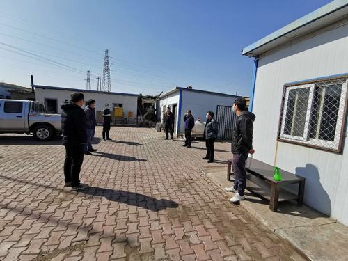 抗击疫情，陕煤建设铜煤公司基层党支部在行动