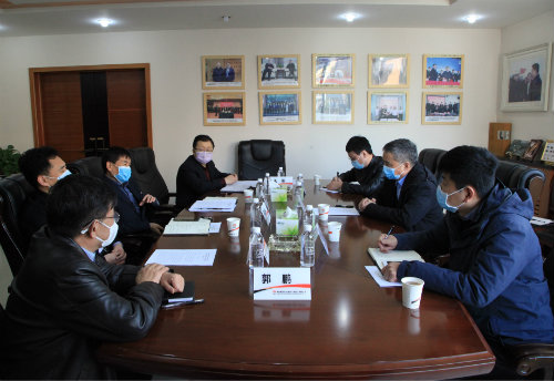 陕煤集团副总经理袁广金莅临公司检查指导工作