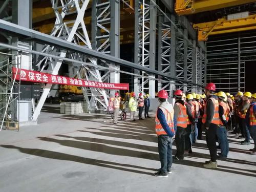 陕煤建设铜煤公司第十六项目部复工复产慰问暖人心