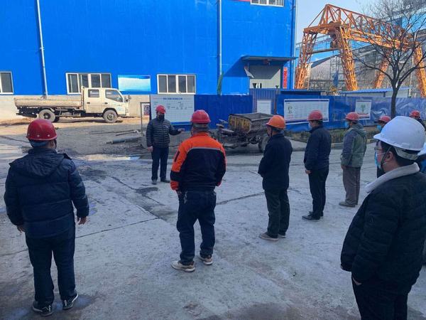 陕煤建设韩城分公司人勤春来早培训充电忙