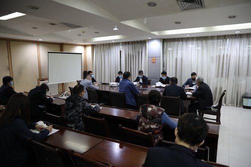 陕煤建设路桥分公司传达陕煤集团党建和党风廉政会议精神