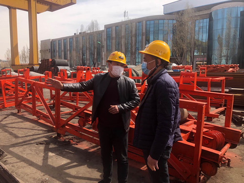 陕煤建设机电安装公司掀起施工热潮