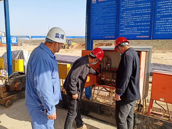 陕煤建设澄合分公司各单位率先行动加强安全用电治理