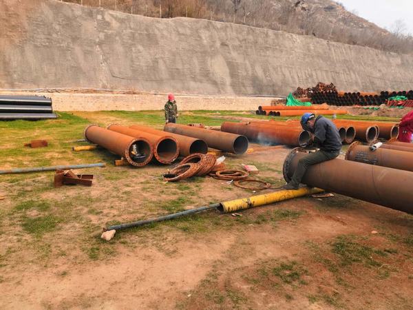 陕煤建设韩城分公司安装一项目部“工程进度”和“疫情防控”一个都不能少