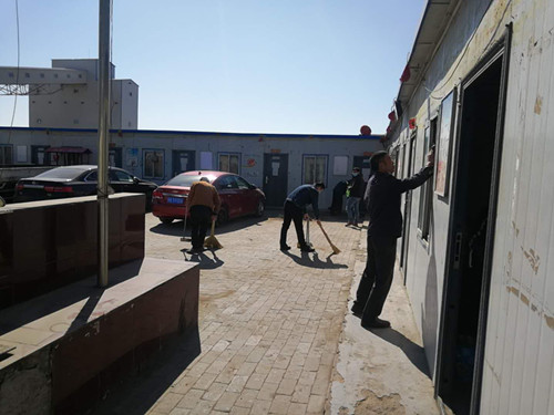 陕煤建设机电安装公司：爱国爱卫生我们在行动