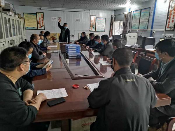 陕煤建设矿建二公司:让“班前会”成为职工“小课堂”