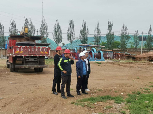 陕煤建设机电安装公司：深入项目部现场调研