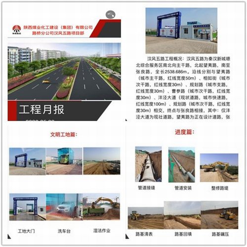 陕煤建设路桥分公司汉风五路项目小举动助推文明工地创建