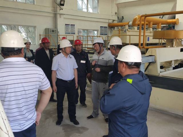 赵敬凯前往山西左权华奥选煤厂项目检查指导工作