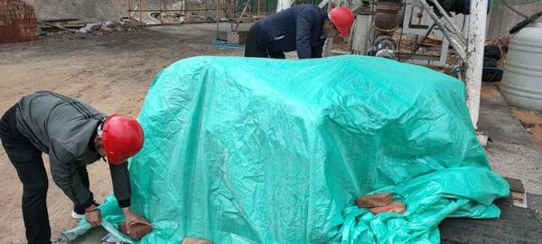 陕煤建设韩城分公司榆林项目部雨期“三招”确保安全生产