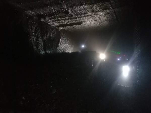 陕煤建设掘进公司:柠条塔项目部N3-1煤回风大巷延伸工作面与N3-1煤胶回联巷顺利贯通