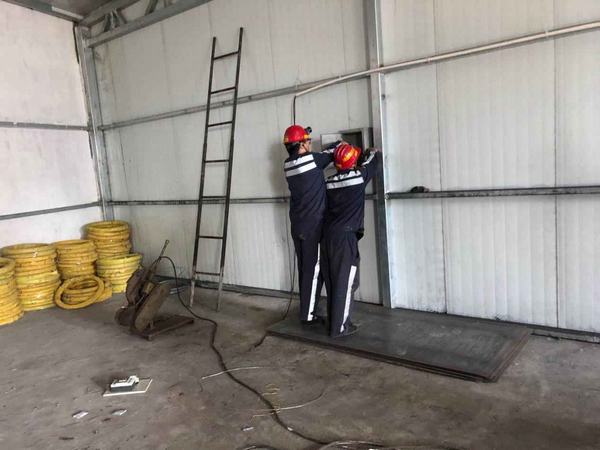 陕煤建设洗选煤运营公司柠条塔运营项目部库区换新颜