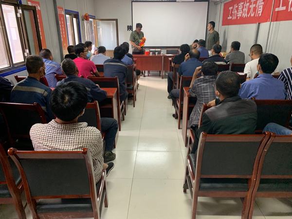 陕煤建设韩城分公司安装三项目部“双向联动”筑牢安全生产防线