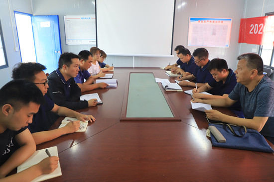 陕煤建设汉中分公司安全技术培训“见真招”