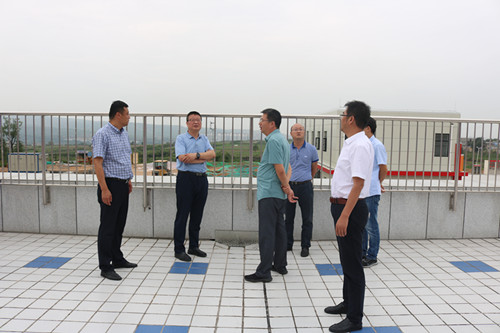 陕西省公路局总工程师金宏忠莅临川耀PPP项目检查指导工作