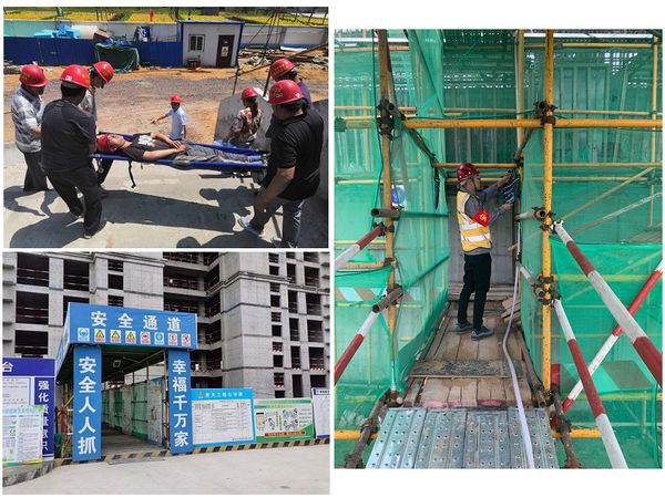 陕煤建设天工公司施工前沿“降温+防汛”保驾护航安全生产