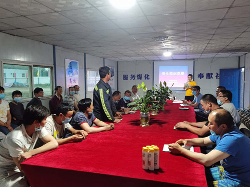 陕煤建设机电安装公司夯实“雨季三防”安全堤