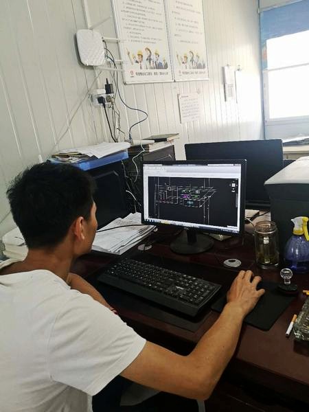 陕煤建设渭南分公司第一项目部有这样一群年轻的奋斗者