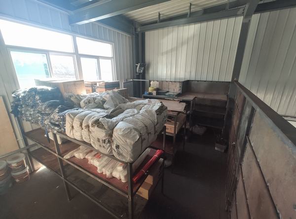 陕煤建设洗选煤运营公司安装第五项目部材料库房全面“大升级”