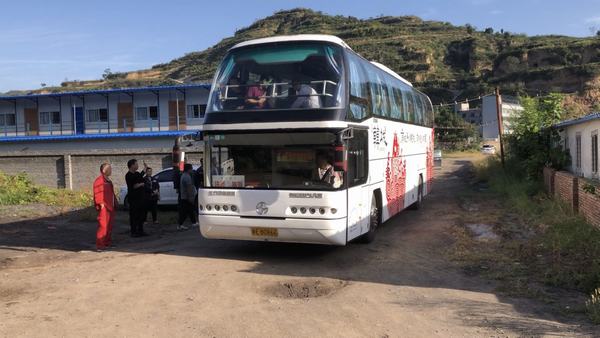 陕煤建设矿建二公司车村项目部顺利接收分流职工