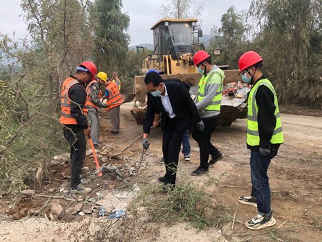 咸阳公司：携手创卫，以实际行动践行国企担当