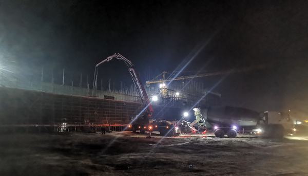 陕煤建设渭南分公司南京金龙项目部凝心聚力争朝夕 施工大干正当时