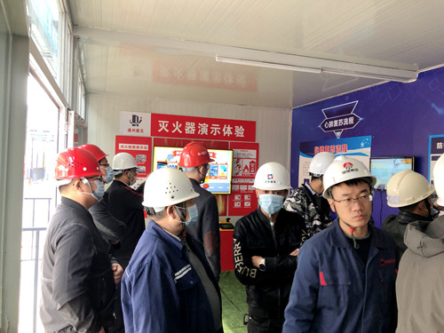 陕煤建设公司：蓝山水岸项目参与安全文明工地观摩学习