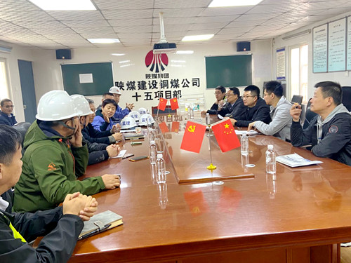 西安市住建局到蓝山水岸项目检查指导工作