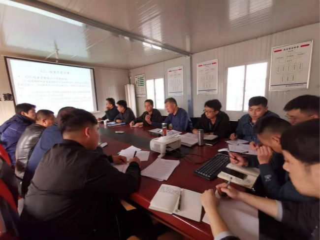 陕煤建设汉中分公司送知识送培训到一线到心坎