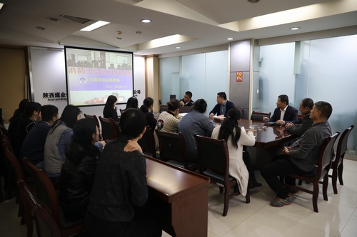 防患于未“燃”,陕煤建设路桥分公司开展冬季消防培训演练活动