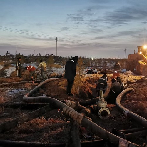 陕煤建设洗选煤运营公司安装第一项目部:应急安装紧急联动,争分夺秒大干快上