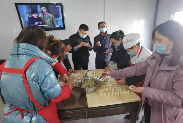 陕煤建设各单位冬至活动暖人心