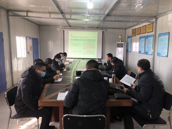 陕煤建设澄合分公司第十五项目部组织开展学习《安全生产法》