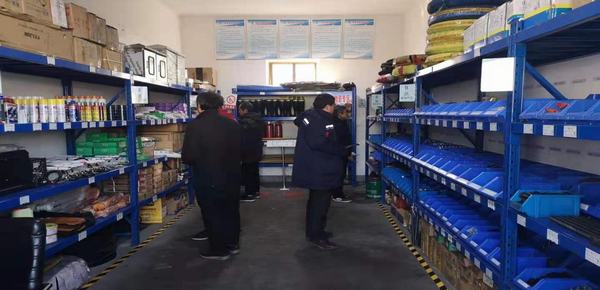 陕煤建设洗选煤运营公司澄合山阳运营项目部：管理提质量 库房展新貌