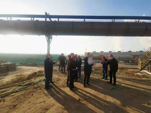 汉中分公司承建的龙钢公司 炼铁厂5#高炉增设拨风系统工程顺利通过竣工验收