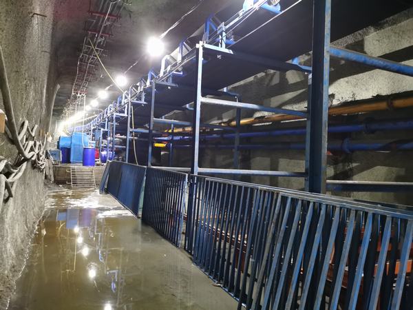 陕煤建设韩城分公司安装六项目部高质量完成山西晋神沙坪煤矿13#煤主运大巷皮带机安装工程